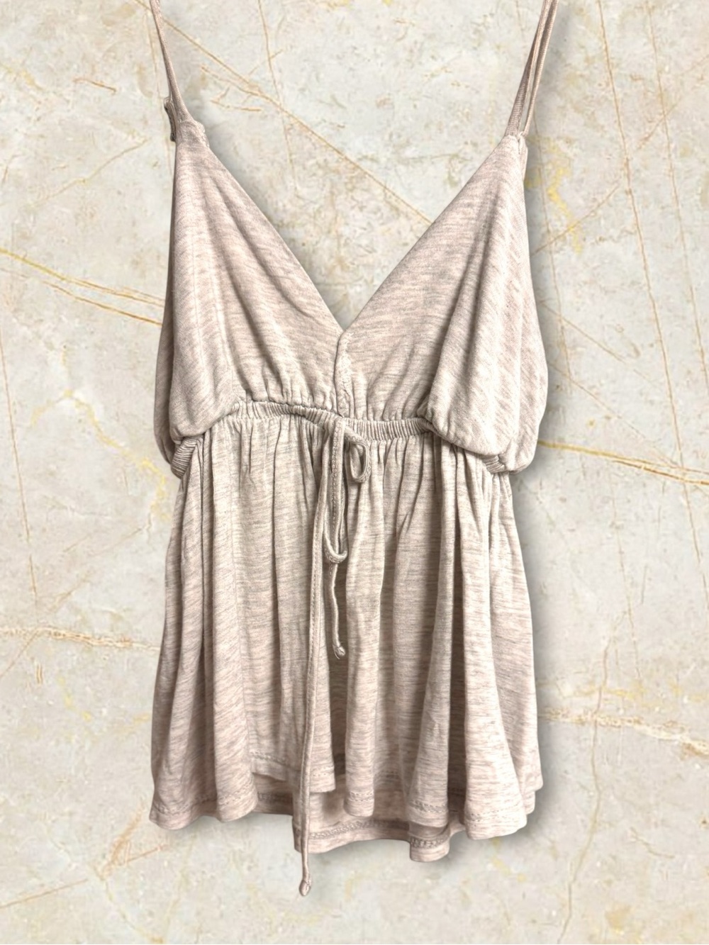 ✨MIX&MATCH: 4 FOR $25✨Women’s V-Neck Spaghetti Strap Drawstring Tank Top